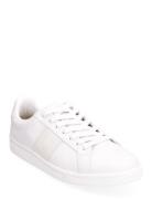 B721 Lthr/Branded Nubuck Low-top Sneakers White Fred Perry