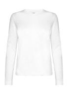 Soft Texture Long Sleeve Sport T-shirts & Tops Long-sleeved White Casa...