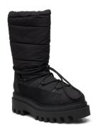 Flatform Snow Boot Nylon Wn Shoes Wintershoes Black Calvin Klein