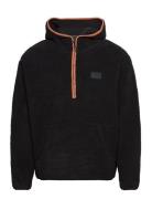 Sherpa Half Zip Hoodie Tops Sweatshirts & Hoodies Fleeces & Midlayers ...