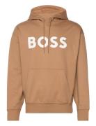 Sullivan 16 Tops Sweatshirts & Hoodies Hoodies Beige BOSS