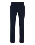 Chino_Slim Bottoms Trousers Chinos Blue BOSS