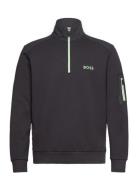 Sweat 1 Sport Sweatshirts & Hoodies Sweatshirts Black BOSS