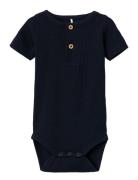 Nbmkab Ss Body Noos Bodies Short-sleeved Navy Name It