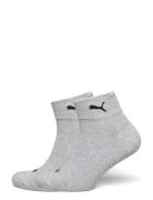 Puma Women Quarter 2P Sport Socks Footies-ankle Socks Grey PUMA