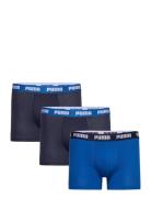 Puma Men Everyday Boxer 3P Boxershorts Blue PUMA