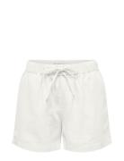 Onlcaro Mw Linen B Pull-Up Shorts Cc Pnt Bottoms Shorts Casual Shorts ...