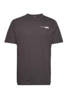 Printed T-Shirt Tops T-Kortærmet Skjorte Grey Tom Tailor