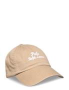 Embroidered Twill Ball Cap Accessories Headwear Caps Beige Polo Ralph ...