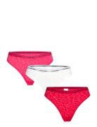 3 Pack Brazilian  Lingerie Panties Brazilian Panties Multi/patterned C...