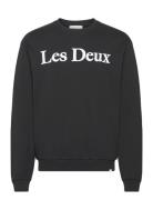 Charles Sweatshirt Tops Sweatshirts & Hoodies Sweatshirts Grey Les Deu...