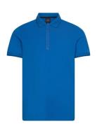Polo Tops Polos Short-sleeved Blue Armani Exchange