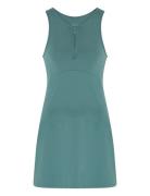 Dylan Tank Dress, Zip Front Kort Kjole Green Girlfriend Collective