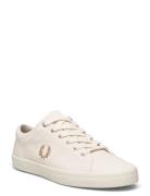 Baseline Twill Low-top Sneakers Cream Fred Perry