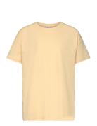 Top Ss Over D Solid Tops T-Kortærmet Skjorte Yellow Lindex