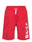 Swim Shorts Badeshorts Red BOSS