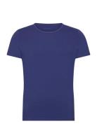 Sloggi Men Go Shirt O-Neck Slim Fit Tops T-Kortærmet Skjorte Blue Slog...