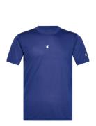Crewneck T-Shirt Sport T-Kortærmet Skjorte Blue Champion