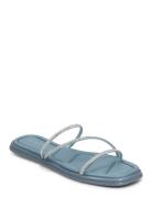 Selena Glam Sandal Flade Sandaler Blue Shoe The Bear