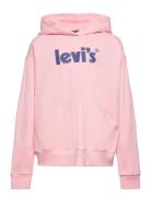 Levi's Square Pocket Hoodie Tops Sweatshirts & Hoodies Hoodies Pink Le...