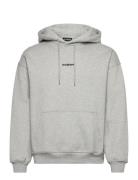 Daily Over D Hoodie Designers Sweatshirts & Hoodies Hoodies Grey HAN K...