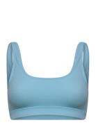 Hanna Bikini Top Swimwear Bikinis Bikini Tops Bandeau Bikinitops Blue ...