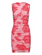 Sutton Short Dress Kort Kjole Pink Noella