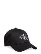 Monogram Cap Accessories Headwear Caps Black Calvin Klein
