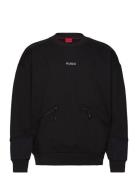 Dautumnas Designers Sweatshirts & Hoodies Sweatshirts Black HUGO