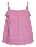 Vmnatali Singlet Top Wvn Girl Tops T-shirts Sleeveless Pink Vero Moda ...