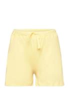 Rib Jersey Shorts Bottoms Shorts Yellow Copenhagen Colors