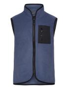 Fleece Waistcoat Foret Vest Blue Color Kids