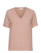 Blakeiw V Top Tops T-shirts & Tops Short-sleeved Pink InWear