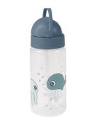 Straw Bottle Sea Friends Home Meal Time Blue D By Deer