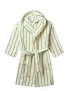 Naram Kids Bathrobe Morgenkåbe Badekåbe White Bongusta