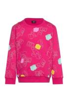 Lwscout 205 - Sweatshirt Tops Sweatshirts & Hoodies Sweatshirts Pink L...