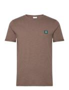 Piece 2.0 T-Shirt Tops T-Kortærmet Skjorte Brown Les Deux