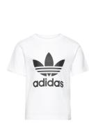 Trefoil Tee Tops T-Kortærmet Skjorte White Adidas Originals