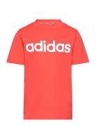 U Lin Tee Tops T-Kortærmet Skjorte Red Adidas Sportswear