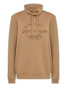 Sc-Banu Tops Sweatshirts & Hoodies Sweatshirts Beige Soyaconcept