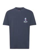 Tjm Reg Unisex Fun Novelty 2 Tee Tops T-Kortærmet Skjorte Navy Tommy J...