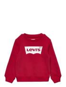 Levi's® Crewneck Sweatshirt Tops Sweatshirts & Hoodies Sweatshirts Red...