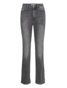 Albigz Mw Straight Jeans Noos Bottoms Jeans Straight-regular Black Ges...