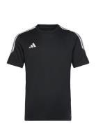 Tiro23 Club Training Jersey Men Tops T-Kortærmet Skjorte Black Adidas ...