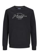 Jjferris Sweat Crew Neck Jnr Tops Sweatshirts & Hoodies Sweatshirts Bl...