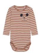 Nbmkado Ls Body Bodies Long-sleeved Brown Name It