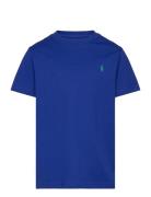 26/1 Jersey-Ss Cn-Tp-Tsh Tops T-Kortærmet Skjorte Blue Ralph Lauren Ki...