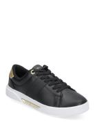 Chic Panel Court Sneaker Low-top Sneakers Black Tommy Hilfiger