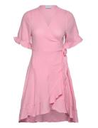 Aleppo Short Dress Kort Kjole Pink Noella