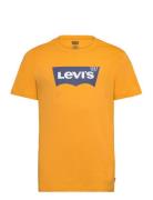 Levi's® Graphic Tee Shirt Tops T-Kortærmet Skjorte Yellow Levi's